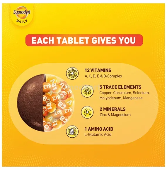 supradyn daily tablet 15's